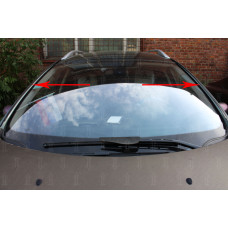 Дефлектор лобового стекла Стандарт - PEUGEOT 307 2005-2008г.в. (I рестайлинг) с рейлингами