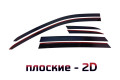 2D Дефлектор окон - AUDI Q7 2015-2022г.в. (II, II рестайлинг)
