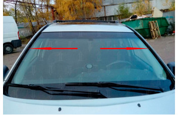 Дефлектор лобового стекла Стандарт - PONTIAC VIBE 2002-2008г.в. (I, I рестайлинг) 