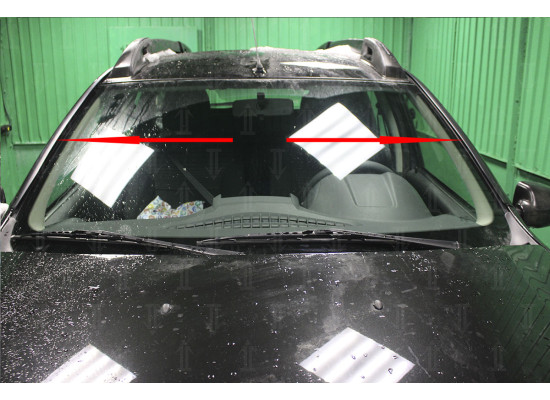 Дефлектор лобового стекла Стандарт - RENAULT DUSTER 2011-2021г.в. (I, I рестайлинг)