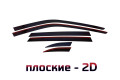 2D Дефлектор окон - BMW X5 (F15) 2013-2018г.в. (III)