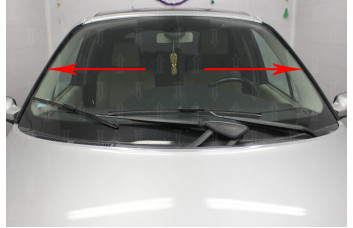 Дефлектор лобового стекла Стандарт - RENAULT SCENIC 2003-2009г.в. (II, II рестайлинг)