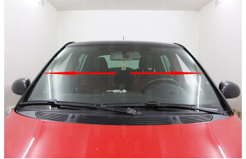 Дефлектор лобового стекла Стандарт - SKODA FABIA 2007-2015г.в. (II, II рестайлинг)