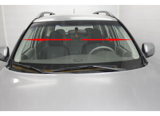Дефлектор лобового стекла Стандарт - SUBARU FORESTER 2008-2013г.в. (III, III рестайлинг) с рейлингами / без