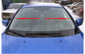 Дефлектор лобового стекла Стандарт - SUBARU IMPREZA 2007-2011г.в. (III)