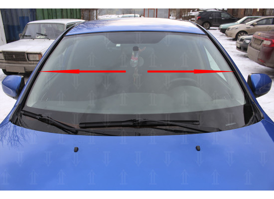 Дефлектор лобового стекла Стандарт - SUBARU IMPREZA 2007-2011г.в. (III)