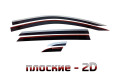 2D Дефлектор окон - CHANGAN UNI-S 2024-2025г.в. (I)
